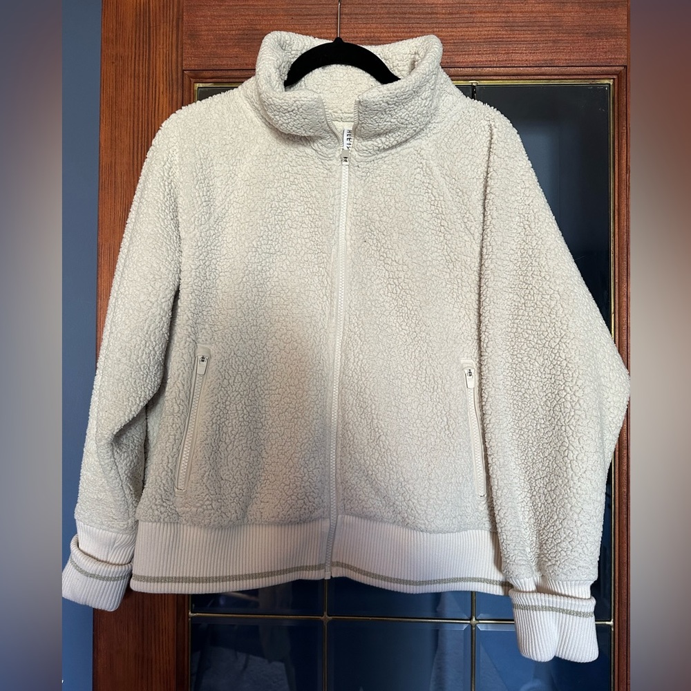 Athleta brand full zip fleece.